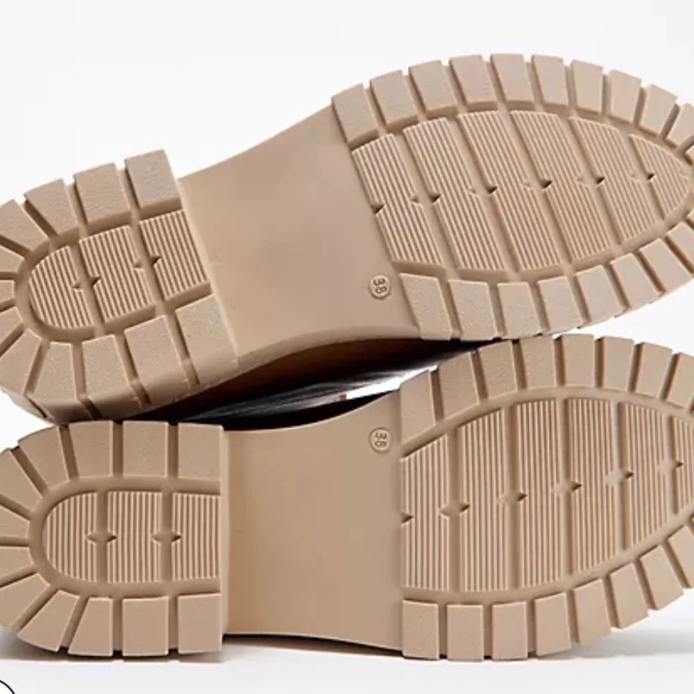 Sheridan Mia Leather Front-Zip Ankle Boots - Bonaire (Beige 8.5) - Picture 2 of 2